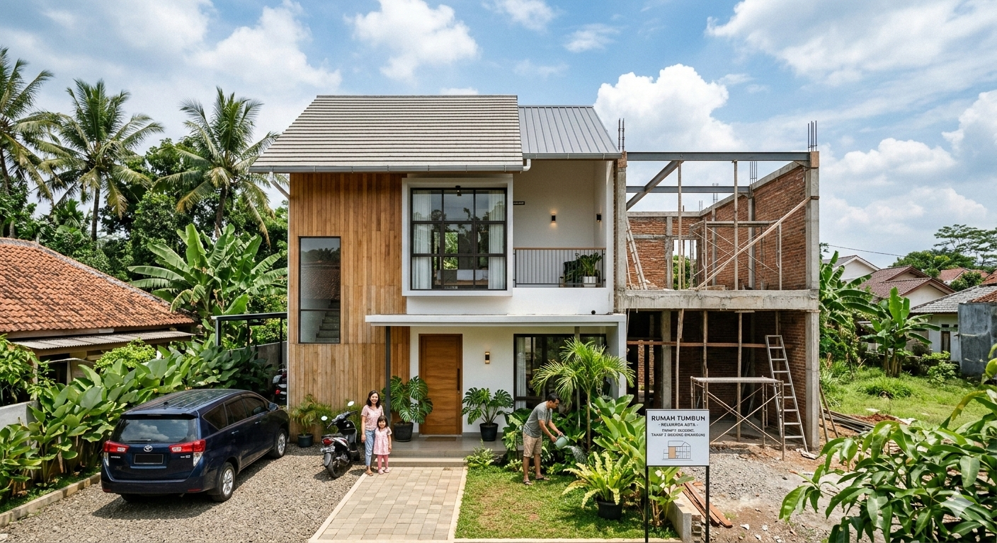 Cara Membangun Rumah Tumbuh