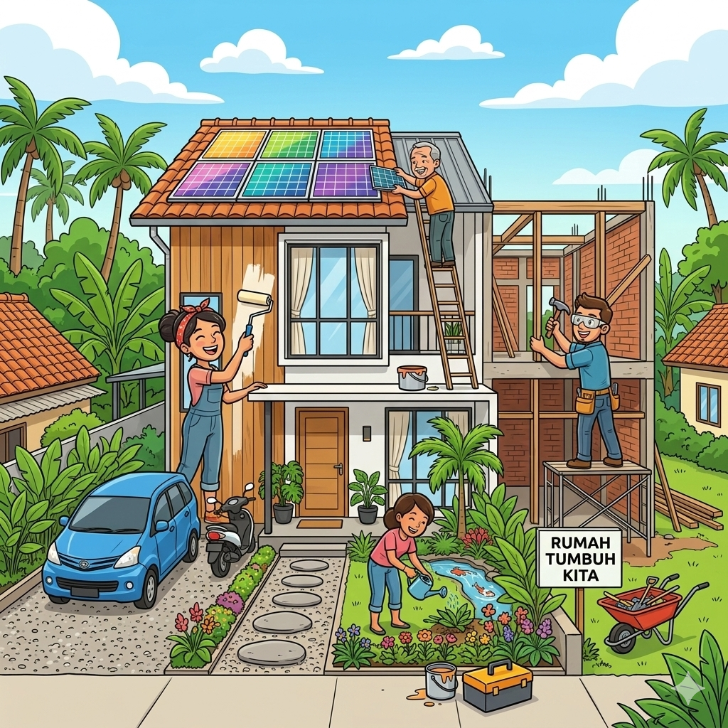 Hal ini bisa kalian pertimbangkan saat merenovasi rumah !