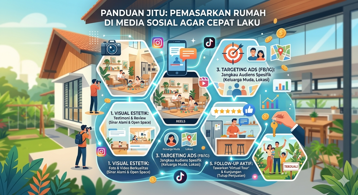 Cara Jitu Pemasarkan Rumah di Media Sosial Agar Cepat Laku