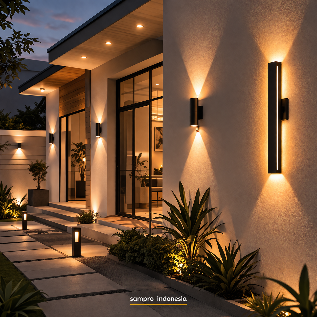Tips bermain lighting untuk rumah minimalis