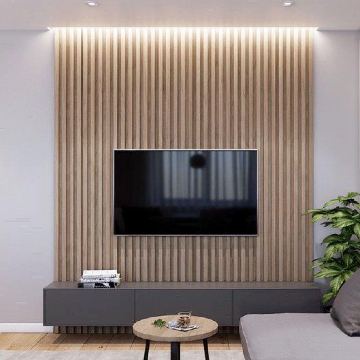 penataan wall panel untuk dinding yang estetik