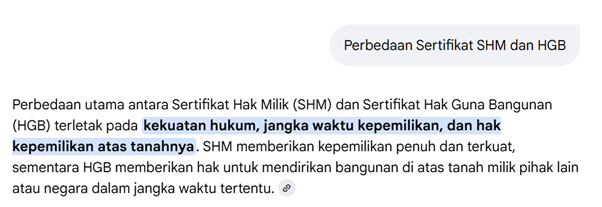 Perbedaan Sertifikat SHM dan HGB
